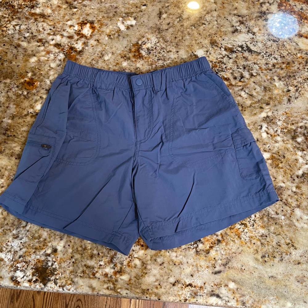 Columbia Cargo Shorts in Slate Blue Size S Small EXC